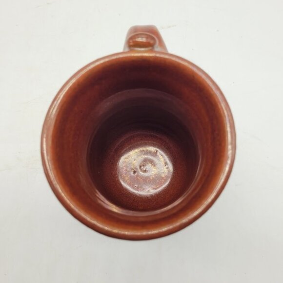 NWOT Blue Spruce Pottery Patrick's Coffee Mug Mountain Lake Cabin Handmade Tea - Picture 5 of 13